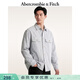 Abercrombie & Fitch美式復古氣質(zhì)百搭條紋長(cháng)袖工裝牛仔襯衫外套26春夏男裝125-6351 藏青色條紋 S (175/92A)