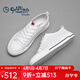 金利來(lái)（Goldlion）男鞋2026年春季款小白鞋男時(shí)尚休閑板鞋舒適百搭軟底潮鞋時(shí)尚休閑 白色 41 （歐碼，偏大一碼）