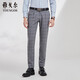 雅戈爾 西服男士 2022春秋季青年男休閑正裝西服套西褲子 VOTX220224EJY褲子 淺灰 170/78A