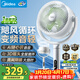 美的（Midea）【3D搖頭】直流變頻輕音落地空氣循環(huán)扇家用臥室凈化換氣扇語(yǔ)音遙控電風(fēng)扇大風(fēng)力一級能效GDJ24WYJ