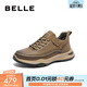 百麗（Belle）男鞋厚底工裝鞋休閑鞋冬新商場(chǎng)同款高幫運動(dòng)鞋爸爸鞋8MU01DD4 卡其色-單里 40 (250mm)