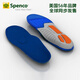 Spenco鞋墊男女扁平足矯正足弓墊支撐足底筋膜減震緩沖久站軍訓勞保鞋墊 2碼 內長(cháng)255mm（適用38-40碼）