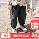 巴拉巴拉balaOne寶寶長(cháng)褲男童工裝褲2025秋季寬松束腳褲戶(hù)外209325108103