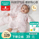 全棉時(shí)代雙層紗布蝴蝶衣純棉新生嬰兒連體衣寶寶四季 潛底世界 59碼