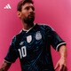 adidas阿根廷國家隊世界杯客場(chǎng)球員版速干足球短袖球衣男阿迪達斯