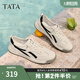 他她（TATA）夏商場(chǎng)同款舒適百搭休閑男鞋新款74H20BM5 米白/蘭 40