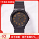 卡西歐手表 學(xué)生運動(dòng)簡(jiǎn)約石英小黑表 休閑指針?lè )浪醺咧猩直砥呦ΧY物 MQ-24-1B2
