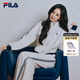 FILA MUSE 楊冪同款斐樂(lè )官方女士針織長(cháng)袖外套2026夏新款休閑百搭上衣 云白-WT M 165/84A/M