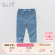 戴維貝拉（DAVE＆BELLA）女童牛仔褲兒童修身褲子春季男童寶寶童裝春裝緊身褲長(cháng)褲