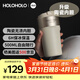 HOLOHOLO陶瓷內膽保溫咖啡杯 男女士高顏值禮物 兒童學(xué)生便攜吸管茶水杯子