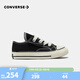匡威（Converse）童鞋低幫兒童帆布鞋經(jīng)典款1970S男嬰童鞋新款女寶寶魔術(shù)貼布鞋 黑色 26 【建議腳長(cháng)16.5cm】