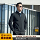 龍牙三代龍牙暗驥翻領(lǐng)夾克加強版通勤商務(wù)行政夾克簡(jiǎn)約大氣舒適外套 極夜黑（加強版） M 175/96A 重140-155