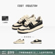 FOOT INDUSTRY足下工業(yè)「品牌經(jīng)典」90s板鞋復古休閑運動(dòng)滑板鞋男女百搭 黑白色 黑色/米白 41