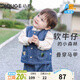 幼歌（YOUGE）【軟牛仔】嬰幼兒春季森林疊穿牛仔馬甲寶寶可愛(ài)背心 牛仔藍 100 cm
