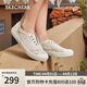 斯凱奇（Skechers）春季女帆布鞋輕便透氣軟底單鞋板鞋百搭通勤休閑鞋113821