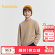巴拉巴拉男童毛衣套頭打底衫童裝舒適柔軟中大童針織衫百搭時(shí)尚潮