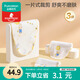 全棉時(shí)代嬰兒紗布一片式抗菌汗巾兒童幼兒園純棉吸汗19×39cm星月夢(mèng)旅3條