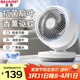 夏普電風(fēng)扇/桌面空氣循環(huán)扇/香薰小風(fēng)扇/臺式風(fēng)扇/學(xué)生宿舍小型風(fēng)扇多角度搖頭輕音節能PJ-CA200B