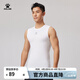 KELME /卡爾美無(wú)袖緊身衣男足球彈力背心夏季跑步透氣排汗訓練健身衣 白色 L 175