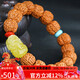妍韻珠寶爆肉雙龍紋五瓣金剛菩提子手串蜜蠟貔貅南紅瑪瑙綠松石男女士手鏈