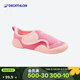 迪卡儂（DECATHLON）寶寶棉鞋嬰兒秋冬季加絨學(xué)步鞋防滑軟底幼兒園室內鞋GYMK 粉色 24
