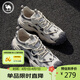 駱駝牌 男士休閑鞋戶(hù)外透氣網(wǎng)面徒步鞋 P16S342009 雨霧灰 41
