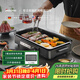 法詩(shī)緹（Fastee）烤肉鍋電烤盤(pán) 家用0氟全金屬機身無(wú)濃煙電燒烤爐烤肉盤(pán) 煎牛排專(zhuān)用鍋不粘烤魚(yú)盤(pán) FST-49C