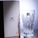 KAGAMI日本江戶切子手工水晶玻璃透明焰火平底杯啤酒杯子冷飲直筒杯禮物 焰火啤酒杯420ml