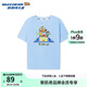 Skechers斯凱奇哆啦A夢(mèng)聯(lián)名款 男女童夏季透氣限定短袖L325K083