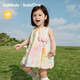巴拉巴拉童裝寶寶連衣裙嬰兒公主裙2026夏新款兒童裙子甜美花苞裙洋氣時(shí)尚
