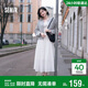 森馬（Semir）陳小紜|半身裙女高腰純色長(cháng)裙2026夏垂感顯瘦A字裙109326120007
