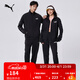 彪馬（PUMA）黑色跑步運動(dòng)套裝男女款新款春季休閑外套長(cháng)褲849543 黑色-01 M(上裝:175/96A 下裝:175/74A) 【偏小,建議拍大一碼】