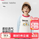 巴拉巴拉【balaOne】童裝兒童長(cháng)袖t恤男女童2026春裝上衣