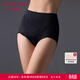 愛(ài)慕塑身褲女士24AW簡(jiǎn)塑高腰平角塑褲中度塑身AD330491 經(jīng)典黑400 M (165)