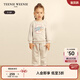 Teenie Weenie  Kids小熊童裝秋季款女寶寶休閑百搭衛衣衛褲兩件套 花灰色 110 cm