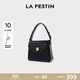 拉菲斯?。↙a Festin）包包女2026新款方糖包腋下紅色結婚新娘手提小方包生日禮物送女生 騎士黑【贈禮品袋】