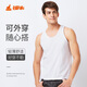 銅牛背心男緊身休閑運動(dòng)背心 白 180/105 
