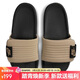 耐克NIKE運動(dòng)拖鞋男子一字拖OFFCOURT休閑鞋DQ9624-004黑卡其41
