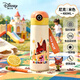 迪士尼（Disney）指紋解鎖兒童智能保溫杯500ml大容量316不銹鋼吸管水杯子學(xué)生男孩