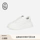 ASH【明星同款】女鞋IMPULS時(shí)尚松糕底小個(gè)子時(shí)尚百搭增高厚底小白鞋 白色 37 （腳瘦拍小一碼）