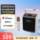 漫步者（EDIFIER）PP205無線版手提便攜藍牙音箱 戶外K歌 廣場舞音響 教學擴音器 月白色