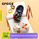 CROCS卡駱馳貝雅兒童洞洞鞋戶(hù)外包頭童鞋沙灘鞋涼鞋拖鞋/207013/207012 深藍色-410 25 (150mm)