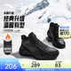 安踏行者大棉鞋男鞋高幫加絨加厚保暖運動(dòng)休閑鞋春革面增高耐磨雪地靴 【行者-長(cháng)絨版】基礎黑/城堡灰-4 41 (男)