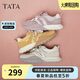 他她（TATA）厚底休閑阿甘鞋女鞋2025春秋CM702CM5 米色 37