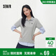 森馬（Semir）POLO衫女夏季字母刺繡寬松落肩質(zhì)感休閑風(fēng)潮流套頭衫101325115004