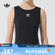 阿迪達斯（adidas）【滔搏運動(dòng)】三葉草 女子3S PAD TANK 休閑背心 KB6417 L