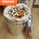 FANCYCHIC加厚陳皮桶送內袋陳皮儲存罐密封陳皮專(zhuān)用鐵桶防潮防蟲(chóng)大號茶葉桶 裝5斤陳皮桶贈送陳皮布袋-