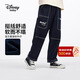 迪士尼（Disney）男童春秋款牛仔褲子兒童休閑工裝牛仔褲2026春裝中大童潮酷長(cháng)褲