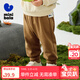 迷你巴拉男女童嬰童秋褲子pp褲高腰護肚長(cháng)褲【屁屁褲】秋冬新品 咖啡【高腰護肚】 100