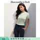 Abercrombie & Fitch【多色圓領(lǐng)T】經(jīng)典小麋鹿圖案女裝25夏季美式短袖T恤139-5272 綠色 S (165/88A)